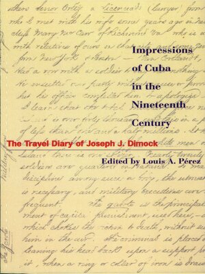 cover image of Impressions of Cuba in the Nineteenth Century